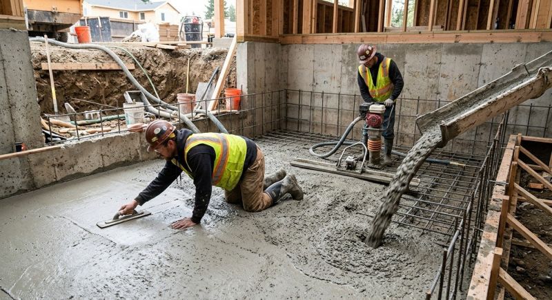 Basement Concrete Installation in Delray Beach, FL