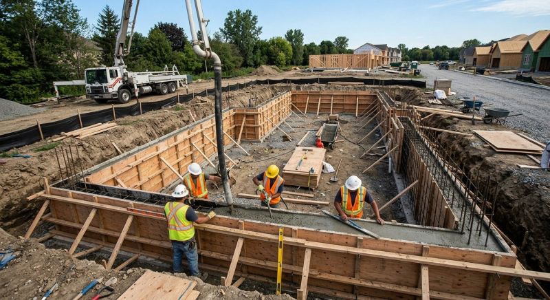 Concrete Foundation Installation in Miami Dade County, FL