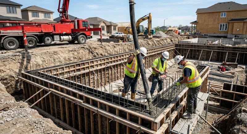 Foundation Wall Pouring in Hialeah, FL