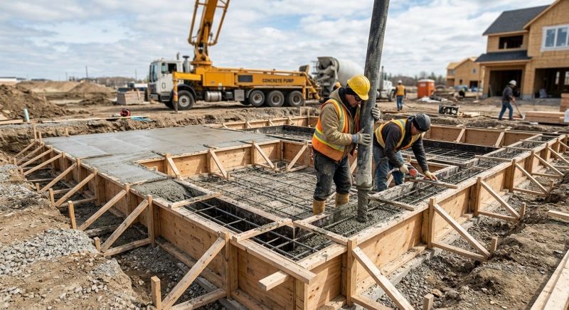Foundation Wall Pouring in Hialeah, FL