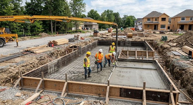 Poured Foundation Installation in Fort Lauderdale, FL